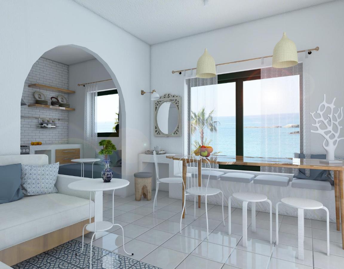 Beachfront Villas On Crete - Pelagaios Ferma Luaran gambar